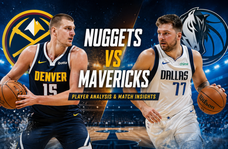 Denver Nuggets vs Dallas Mavericks Match Player