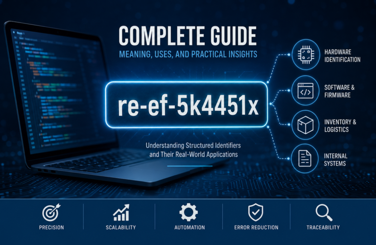 re-ef-5k4451x: Complete Guide, Meaning, Uses, and Practical Insights