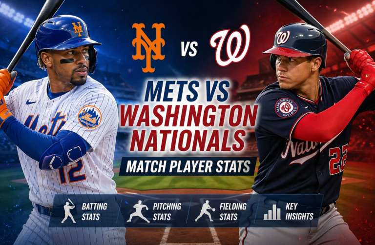 Mets vs Washington Nationals Match Player Stats
