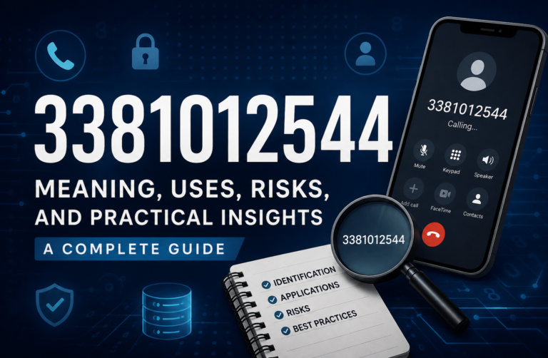 3381012544: Meaning, Uses, Risks, and Practical Insights