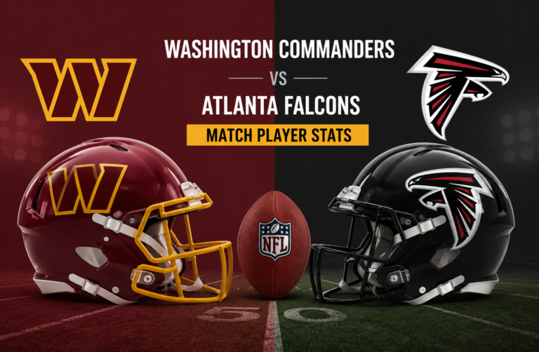 Washington Commanders vs Atlanta Falcons Match Player Stats